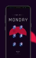 Crystal Ball Perspective Blue Purple Icon Pack Plakat