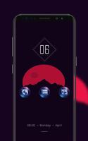 Crystal Ball Perspective Blue Purple Icon Pack স্ক্রিনশট 1