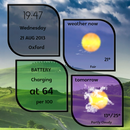 Glass Leaves UCCW Skin APK