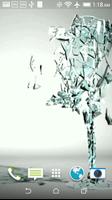 1 Schermata Glass 3D Live Wallpaper