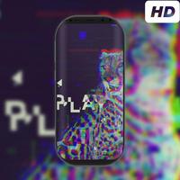 Glitch live wallpapers Affiche