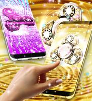 Glitter fidget spinner wallpapers скриншот 1