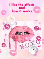 Glitter Kylie Kiss Lips Keyboa स्क्रीनशॉट 2