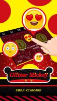 Glitter Micky Theme&Emoji Keyboard capture d'écran 3