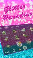 Glitter Paradise Keyboard Theme screenshot 2