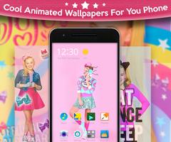 jojo siwa animated wallpapers poster