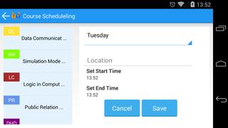 TimeTab(TimeTable) screenshot 5