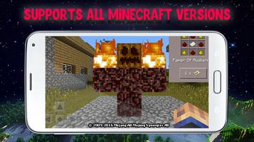 Mod golems for Minecraft capture d'écran 1