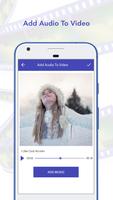 Add Audio To Video captura de pantalla 1