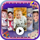 Baby Video Maker With Music icono