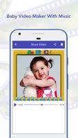 Baby Video Maker With Music imagem de tela 3