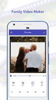 Family Photo To Video Maker With Song syot layar 2
