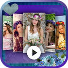 Flower Video Maker with Music icon