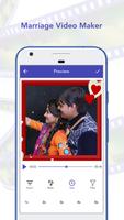 Marriage Video Maker With Song syot layar 1