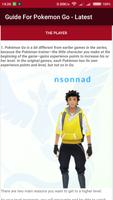 Guide For Pokemon Go  - Latest скриншот 1