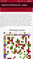 Guide For Pokemon Go  - Latest capture d'écran 2