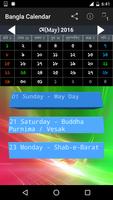 bangla calendar 2016 स्क्रीनशॉट 1
