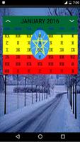 Ethiopian calendar 2016 পোস্টার