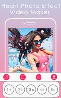 Heart Photo Effect Video Maker : Video Editor 2018 ảnh chụp màn hình 2