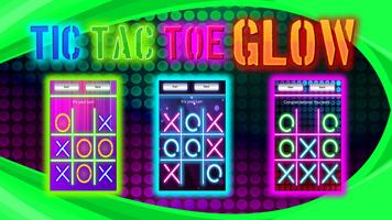 Glow Tic Tac Toe Juego captura de pantalla 3