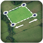GPS Fields Area Measure ícone