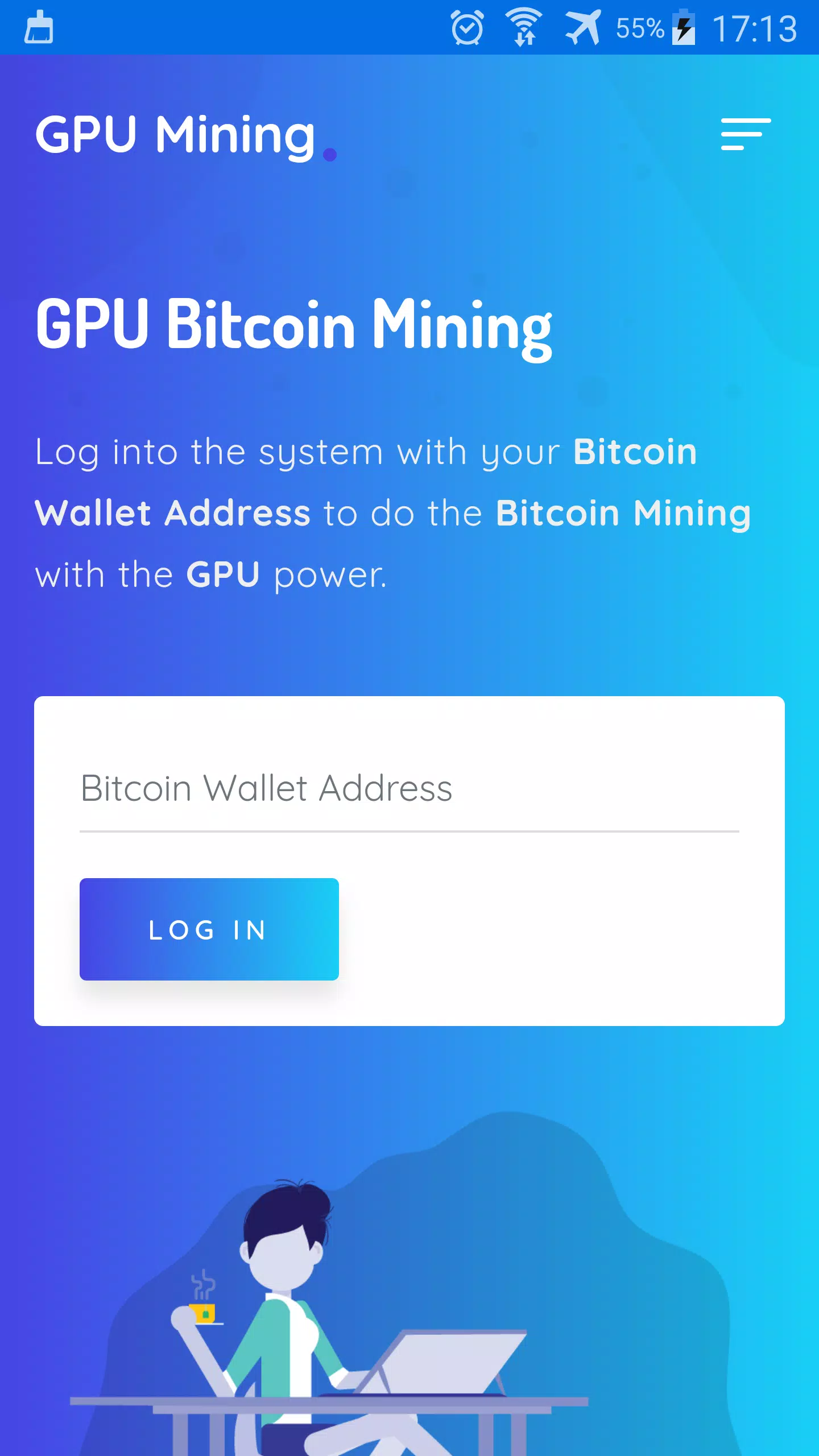 bitcoin gpu mining apk editor create bitcoin account india