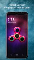 Fidget Spinner 3D Lock Screen Affiche