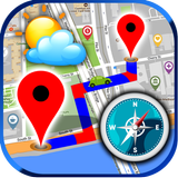 GPS Route Navigation & Météo icône