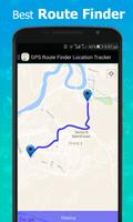 GPS Route Finder - Location Tracker Affiche