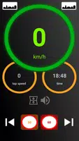 برنامه‌نما Speedometer gps عکس از صفحه