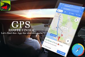 GPS Route Finder Maps Navigation & Direction capture d'écran 1