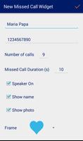 Missed Call Widget 海报