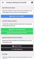 123 Contacts Backup & Transfer penulis hantaran