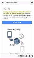 123 Contacts Backup & Transfer syot layar 2