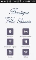 Boutique Villa Giannis Plakat