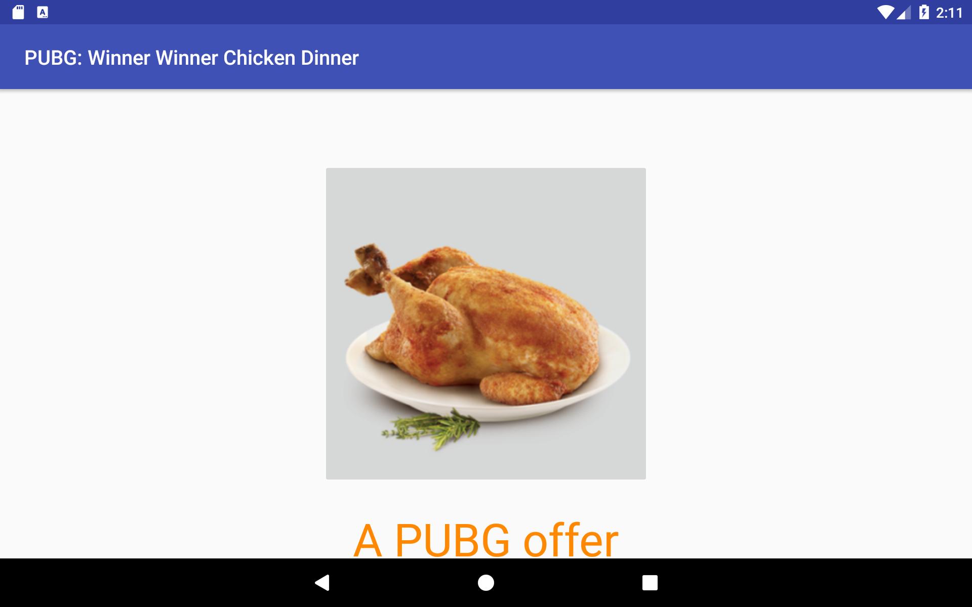 Pubg Winner Winner Chicken Dinner Photo Download