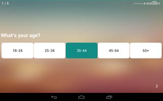 eSurvey capture d'écran 3