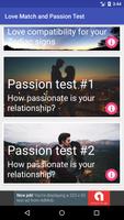 برنامه‌نما Love and passion tests عکس از صفحه