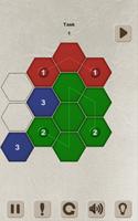 Color Lines. Hexagon syot layar 2