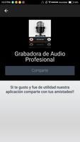 Grabadora de Audio Profesional capture d'écran 3