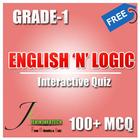 آیکون‌ Grade-1 English 'n' Logic