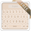 Beige keyboard theme APK