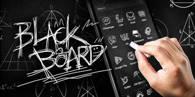 3D Blackboard Graffiti Theme ภาพหน้าจอ 3