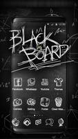 3D Blackboard Graffiti Theme โปสเตอร์