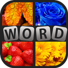 آیکون‌ What's The Word: 4 Pics 1 Word