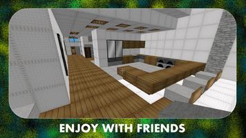 Modern house for MCPE Affiche