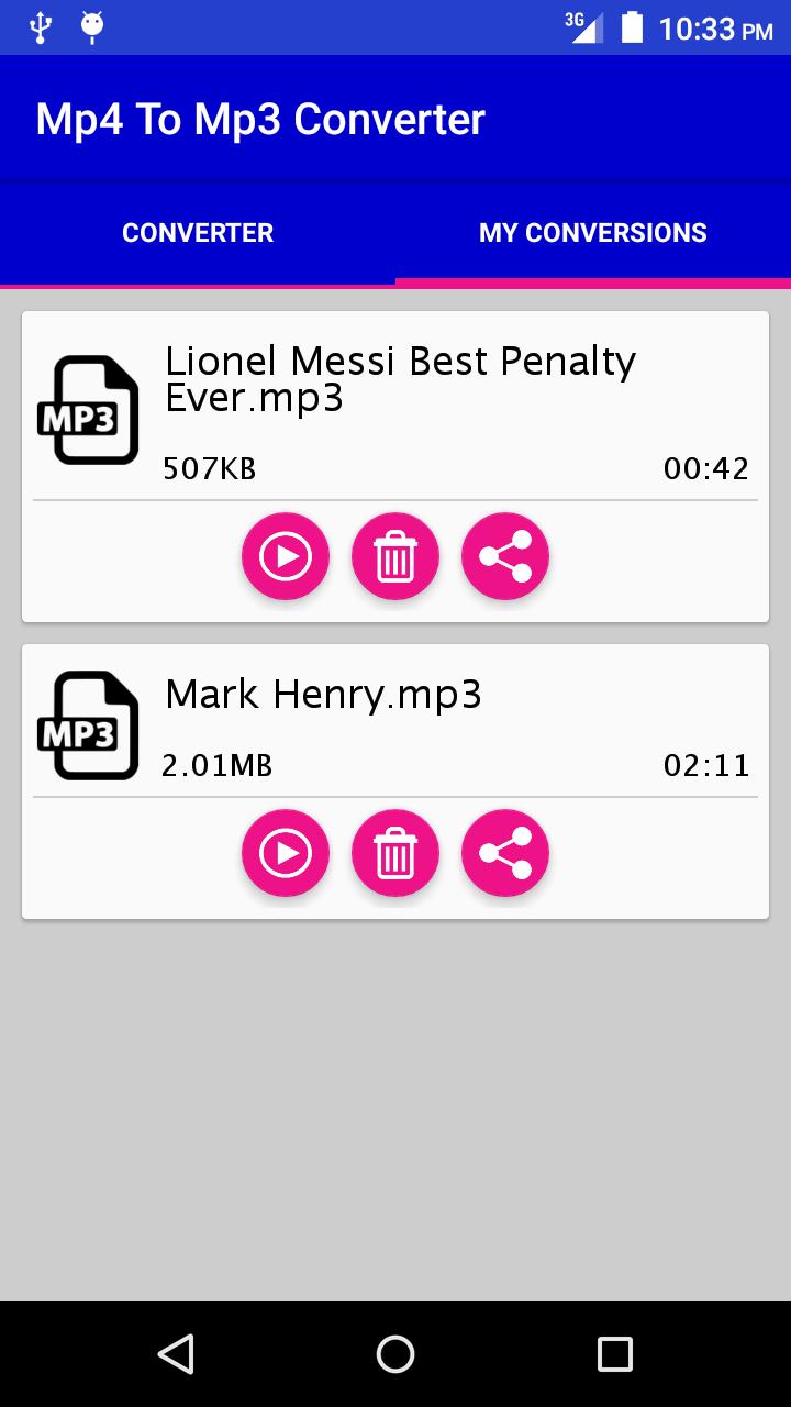 MP4 to Mp3 Converter pour Android - Téléchargez l'APK