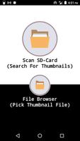 SD Card Thumbnail Finder Affiche