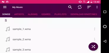 WMA player for android