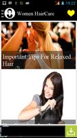 1 Schermata Women Hair Care